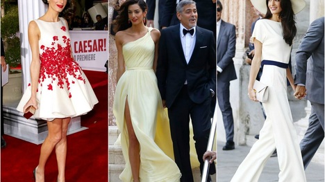 Top inšpiratívne outfity Amal Clooney!