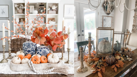 Jesenné dekorácie na stôl: Nechaj sa inšpirovať TOP nápadmi