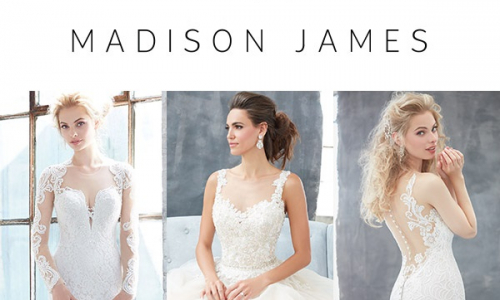 Zmyselné, sexy a nezvyčajné, také sú svadobné šaty Madison James