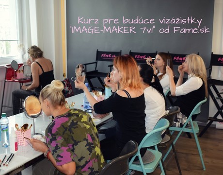 Prihláste sa na kurz pre vizážistky IMAGE-MAKER 7v1 od Fame.sk