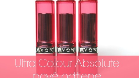 TEST: Avon rúže Ultra Color Absolute