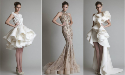 Najkrajšie svadobné šaty - Krikor Jabotian