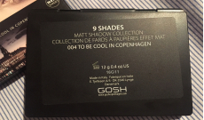 TEST: GOSH - Matt shades - paleta očných tieňov - KAMzaKRASOU.sk