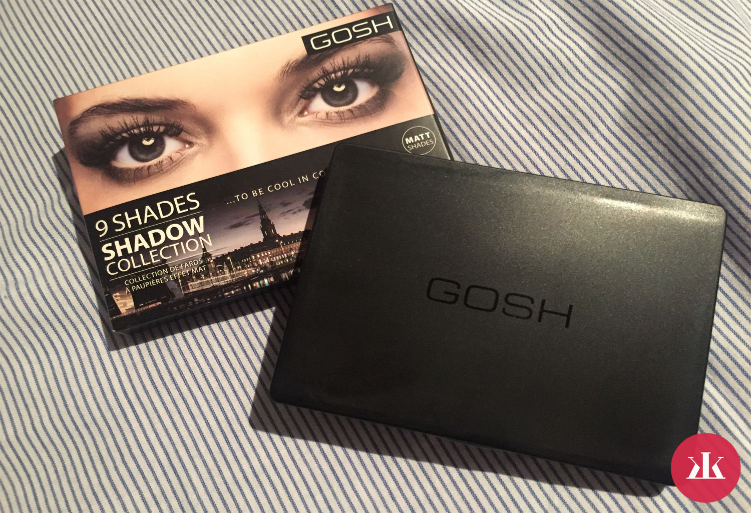 TEST: GOSH - Matt shades - paleta očných tieňov