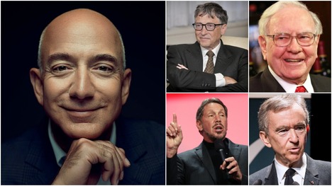 10 najbohatších mužov sveta: Aká je hodnota ich majetku a čím sa živia?