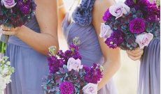 Svadobné inšpirácie - svadba ladená do fialovej farby