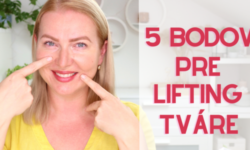 VIDEO: Rýchla liftingová masáž tváre – spoznaj 5 bodov na tvári pre prirodzený lifting tváre