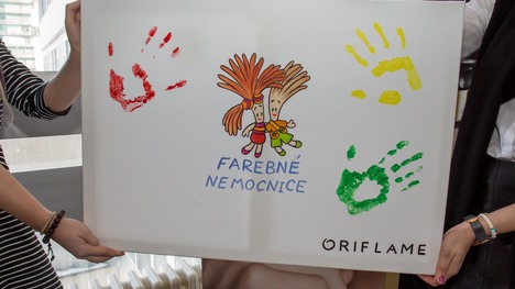 Detská ORL klinika na  Kramároch vďaka Oriflame hýri farbami!