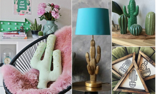 Kaktusové dekorácie do domácnosti: Nechaj sa inšpirovať!