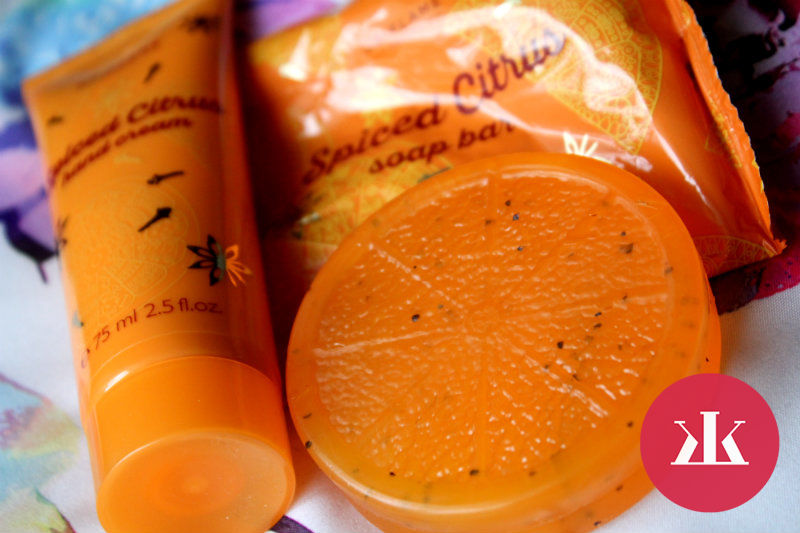 TEST: Oriflame - krém na ruky a mydlo Spiced Citrus