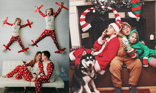 Najvtipnejšie rodinné vianočné fotografie: Necháš sa inšpirovať?
