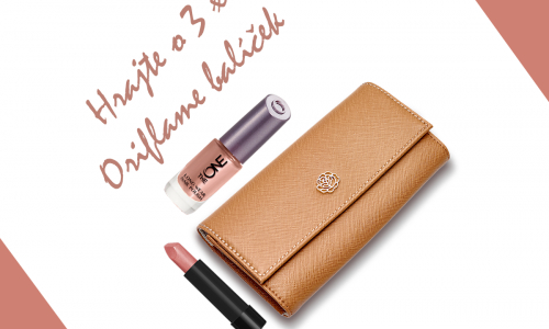 Súťaž o tri balíčky od Oriflame:  Peňaženka, rúž a lak na nechty v najtrendy farbách