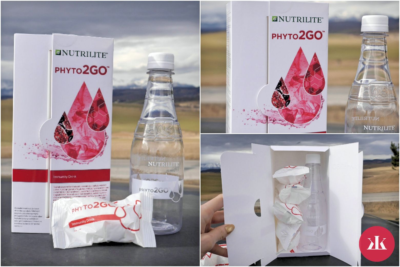 Štartovacia súprava Immunity Drink NUTRILITE™ Phyto2GO  - pre zákruty a obrátky života