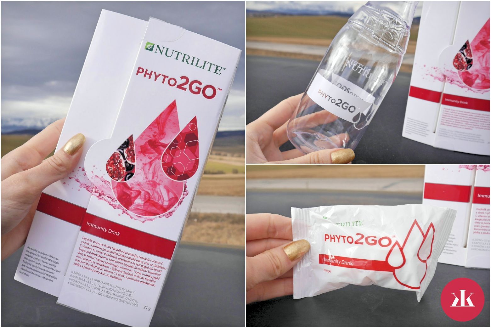 Štartovacia súprava Immunity Drink NUTRILITE™ Phyto2GO  - pre zákruty a obrátky života