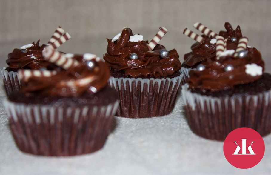jarka pecie, cupcake, cokoladovy muffin, cokoladovy cupcake