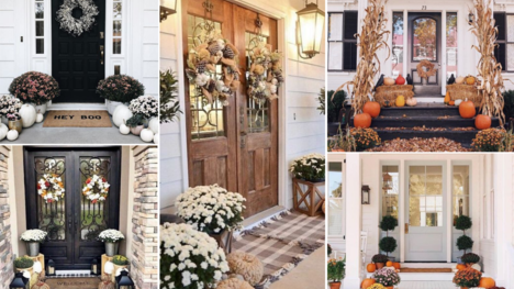 10 najkrajších inšpirácií, ako vyzdobiť verandu na jeseň