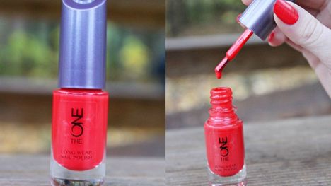 TEST: Lak na nechty Oriflame The ONE - RED SKY