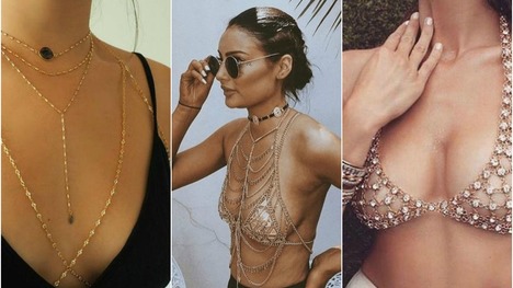 Podprsenka ako šperk: Výrazný a sexy doplnok – na festival aj na pláž