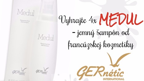 Vyhrajte 4x Medul - jemný šampón od francúzskej kozmetiky GERnétic
