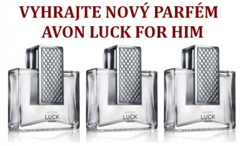 Vyhrajte pre milovaného parfém AVON LUCK for him