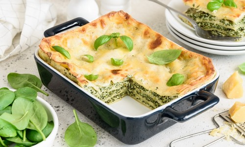 Máš rada lasagne? Tento recept na špenátové lasagne budeš milovať!