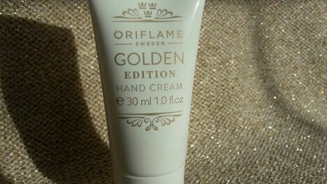 TEST: Oriflame - Golden edition krém na ruky