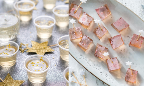 Netradičný novoročný prípitok: Prekvap hostí a ponúkni im želé zo šampanského