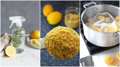 Ako využiť citrón v domácnosti: Vyskúšaj týchto 12 skvelých tipov