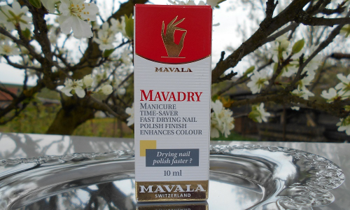 TEST: Mavala - MAVADRY - Fixačný rýchloschnúci prípravok