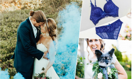 Svadobné niečo modré: Ako túto tradíciu zakomponovať do svadobného dňa?
