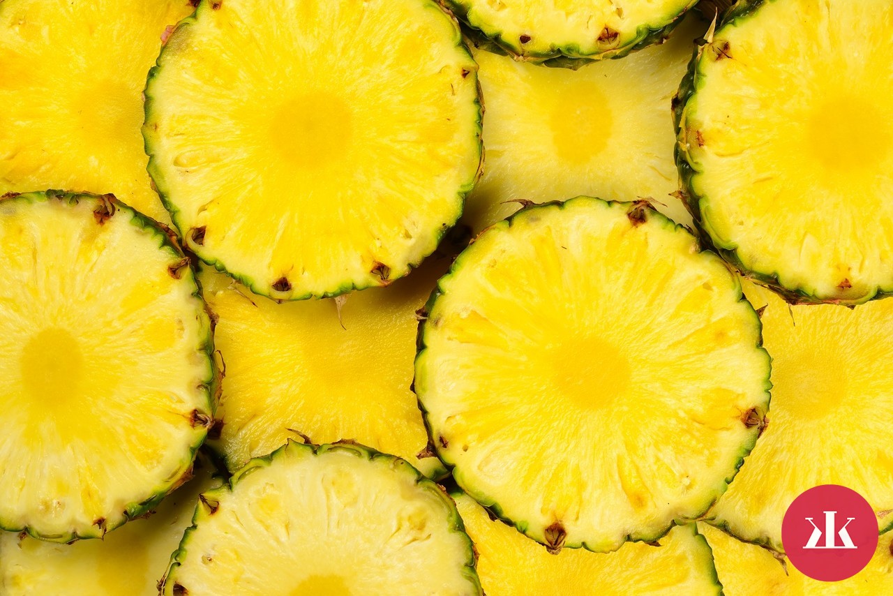 konzumácia ananásu