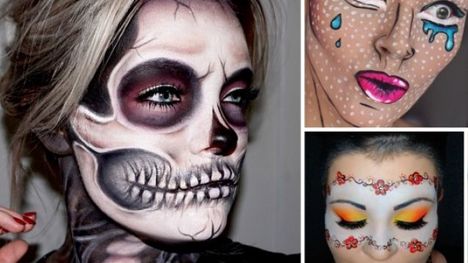 Čo dokáže make-up: Halloweenske masky