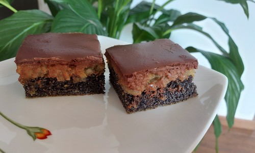 Makovo-jablkový koláč s čokoládou: Žiaden maškrtník mu neodolá