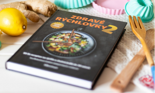 Vyhraj 2x kuchársku knihu ZDRAVÉ RÝCHLOVKY 2 plnú zdravých receptov