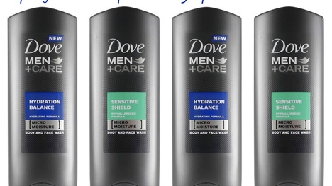 Vyhrajte nové pánske sprchové gély Dove Men+Care