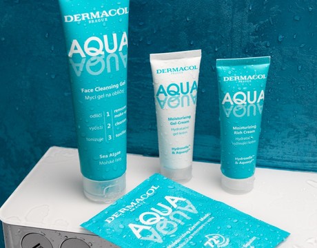 Aqua Aqua od Dermacol:  Hydratovaná a chránená pleť až na 72 hodín!