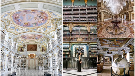Najčarovnejšie knižnice na svete: Kochaj sa ich tajomnou krásou!