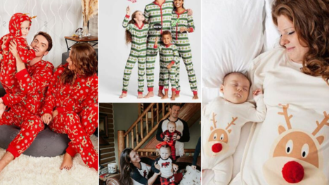 Najnovší trend Vianoc! Rodinné vianočné pyžamá musíš mať