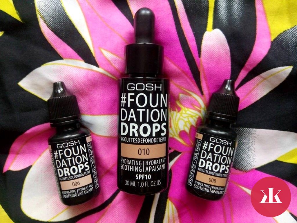 Gosh - Foundation Drops Make up & Velvet Touch Rúž