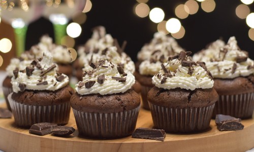 Čokoládové cupcakes s mascarpone – exkluzívne koláčiky aj na oslavy