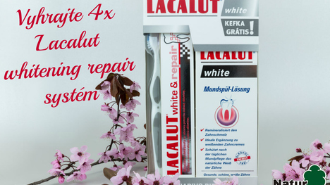 Vyhrajte 4x Lacalut whitening repair systém