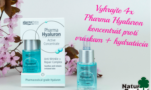 Vyhrajte 4x Pharma Hyaluron koncentrát proti vráskam + hydratácia