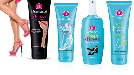 Hrajte o balíčky produktov pre dokonalé nohy od značky DERMACOL