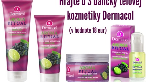 Hrajte o 3 balíčky telovej kozmetiky Dermacol (18 eur)