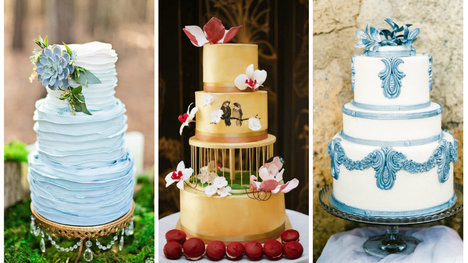 Inšpirácie na krásne svadobné torty