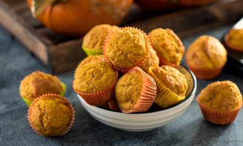 Vláčne muffiny z tekvice Hokkaido: Voňavé a navyše zdravé!
