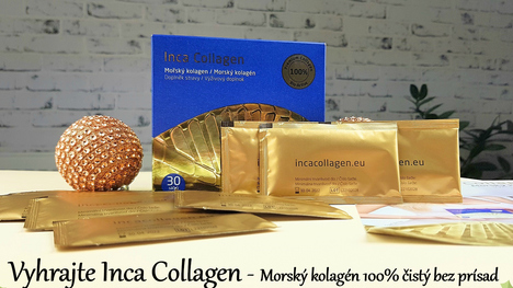 Vyhrajte Inca Collagen - 100 % Morský kolagén (v hodnote 40 €)