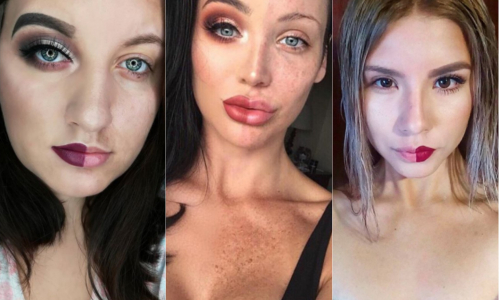 Nový trend instagramu - ženy ukazujú silu makeupu!