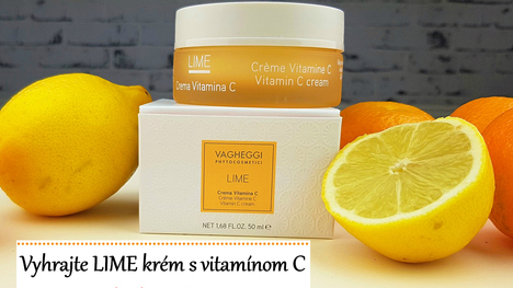 Vyhrajte LIME krém s vitamínom C (v hodnote 39 €)