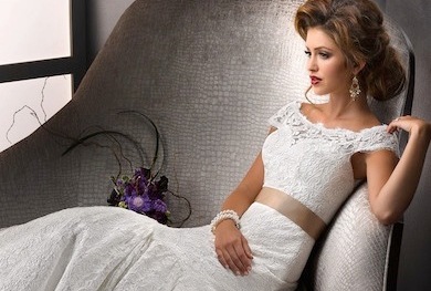 Svadobné šaty - klasická elegancia